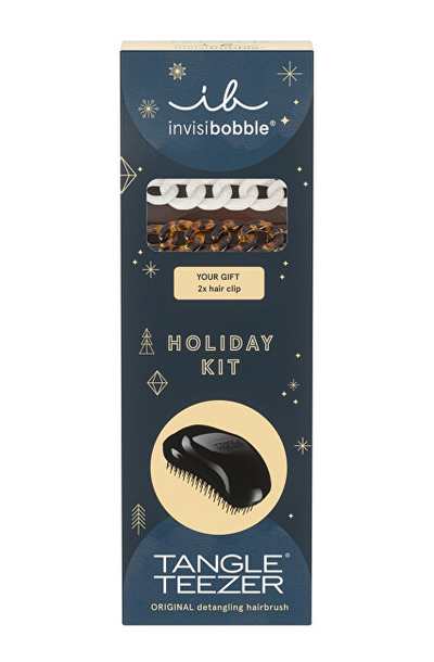 Set dhuratë Invisibobble Modern Beauty, krehër për flokë + 2 kapëse për flokë