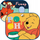 Mbrojtëse dielli për makina Seven, Disney Winnie the Pooh, set, shumëngjyrëshe