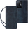 Këllëf portofol Hurtel Magnet Strap Case për Samsung Galaxy A13 5G, me varëse mini, blu