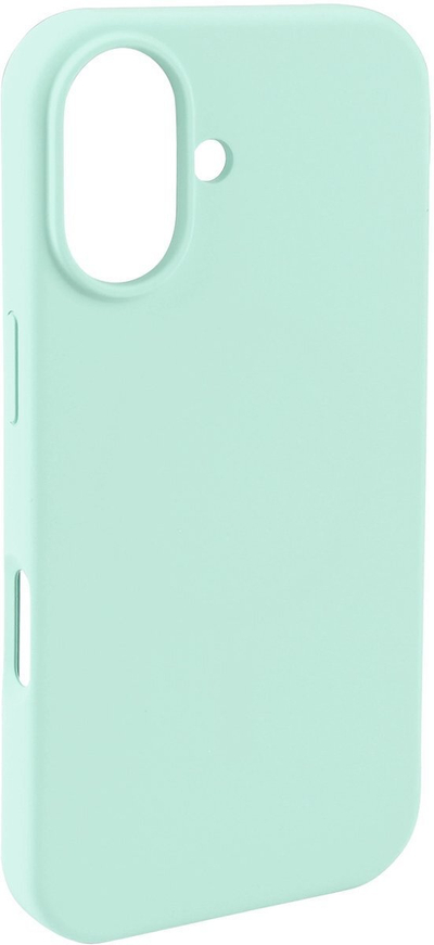 Kllëf telefoni Pomologic Silicone Case për iPhone 17, kompatibil me MagSafe, jeshile pastel