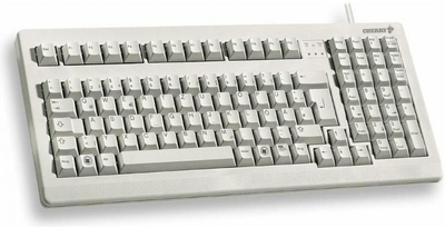 Tastierë Cherry MX1800, me kabllo, DE, e hirtë