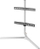 Mbajtës tavoline TV One For All Table Top Light, deri 70", rrotullim 180°, i bardhë
