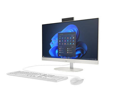 Kompjuter All in One HP ProOne 240 G10, i3 N300, 16GB RAM, 512GB SSD, 23.8", i bardhë
