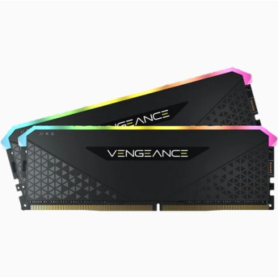 Memorie RAM Corsair Vengeance RGB RS, 32GB DDR4, 3200MHz CL16, e zezë