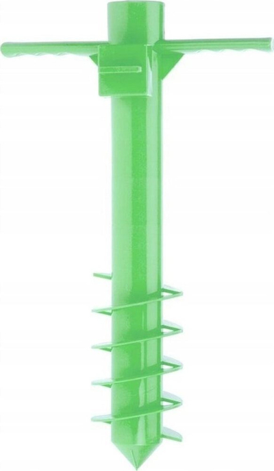 Bazë çadre plazhi Probeach, plastike, 40 cm, jeshile