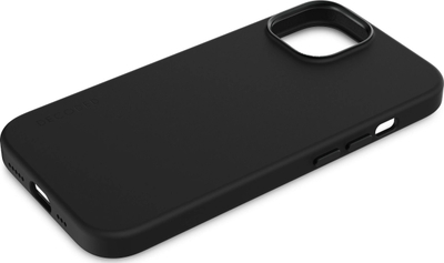 Kapak silikon për iPhone 15 Plus Decoded Graphine, MagSafe, i zi
