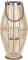 Fener dekorativ H&amp;S Collection Lantern, bambu, për qiri, jeshile natyrale