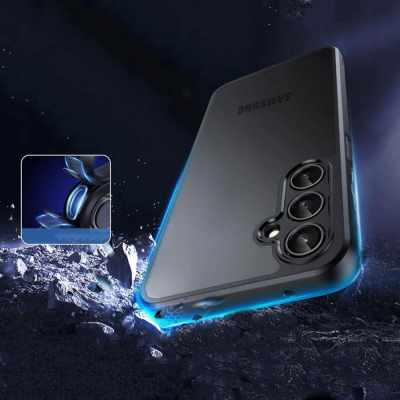 Mbrojtëse telefoni Tech-Protect Magmat, Xiaomi Redmi 14C Poco C75, TPU PC, e zezë mat