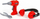 Set lodrash veglash Polesie Tool Set 91093, kaçavidë dhe pince, e kuqe