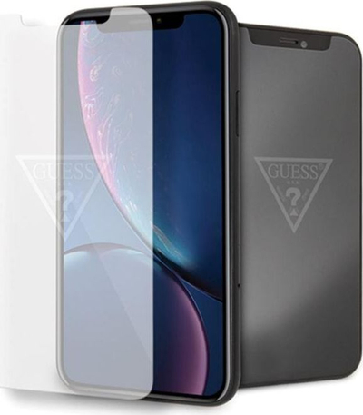 Xham mbrojtës Guess GUTGMI61TR, për iPhone XR, xham i temperuar, transparent