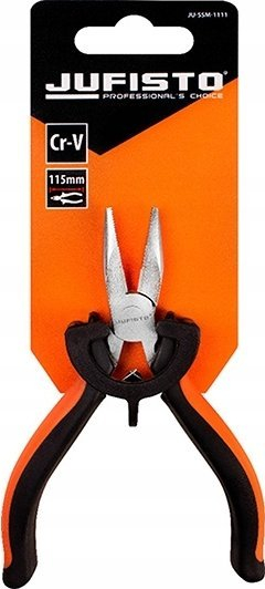 Клешти блокирачки Јуфисто NAR127, со прави врвови, 115mm, портокалови и црни