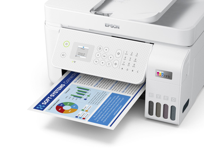 Printer multifunksional Epson L5296, Inkjet, i bardhë