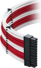 Set kabllosh CableMod ZUAD-1024, për Corsair RM RMx, ModFlex, i bardhë me të kuqe