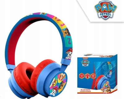 Kufje Bluetooth Paw Patrol PW19914, për kalamoj, bateri 10 orëshe, shumëngjyrëshe
