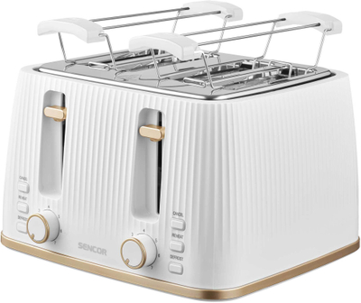 Toaster Sencor STS 7540WH, 4 feta, 7 nivele, i bardhë
