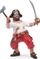 Figurë lodër pirat PAPO Pirates and Corsairs Pirate with Axe, plastik, me sëpatë, shumëngjyrëshe