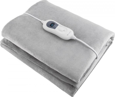 Batanije elektrike TrueLife HeatBlanket 1508, 180×80 cm, 3 nivele nxehtësie, gri