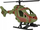 Set ushtarak lodër MEGA CREATIVE 523458, me helikopter dhe motor bore, me ushtar lodër, shumëngjyrësh