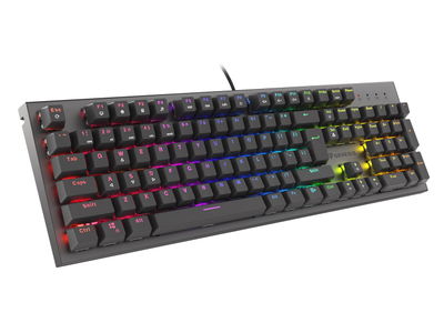 Tastierë lojrash Genesis THOR 303, Outemu Red, RGB LED, US, e zezë