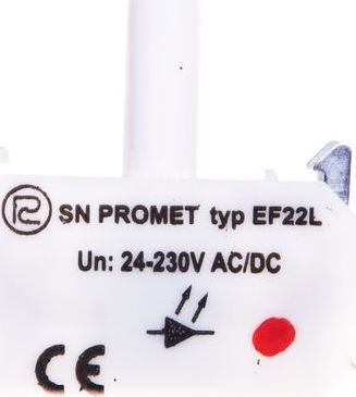 Njësi drite Promet EF22LC, 22mm, 24-230V AC/DC, dritë e kuqe