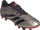 Këpucë futbolli Adidas Predator Club FxG M IF6341, me tallë FxG, për fushë me bar natyral, argjendi me të zezë