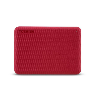 Disk i jashtëm Toshiba Canvio Advance, 4TB, 2.5", USB 3.2, i kuq