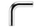 Tub ndërfutës turbo TURBOWORKS PP-IC-083, metalik, për intercooler, argjendtë
