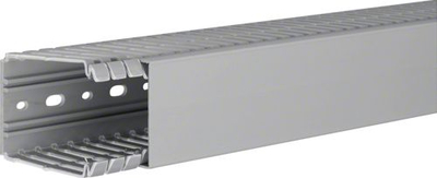 Kanaleta elektrike Hager BA7A80060, 80x60mm, 2m, gri RAL 7030