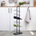 Raft vere Loft, për 6 shishe, metal, i zi