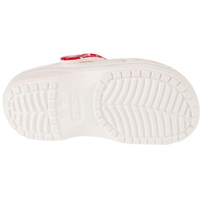 Shapka Crocs Classic Disney Minnie Mouse Clog Jr 208710-119, për fëmijë, të bardha