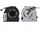 Ventilator ftohës GPU HP, origjinal, për laptop HP, i zi