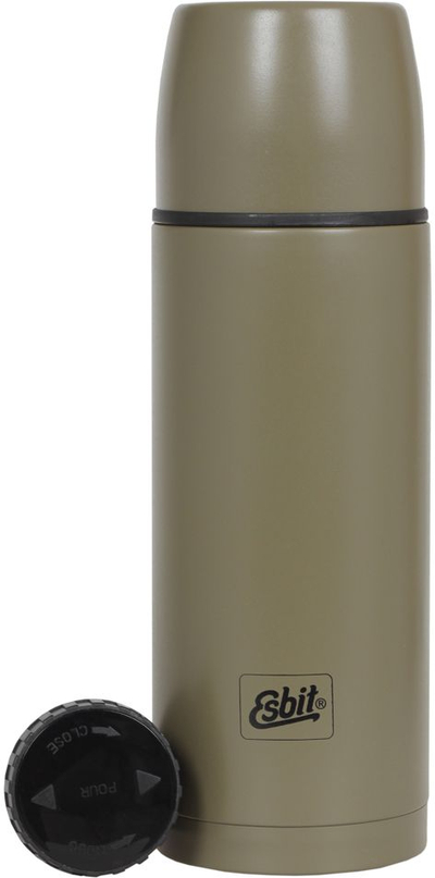 Gotë termike Esbit Olive Vacuum Flask, 1L, e gjelbër