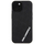 Futrollë Karl Lagerfeld 3D Rubber Multi Logo për iPhone 15 6.1", silikon TPU, e zezë
