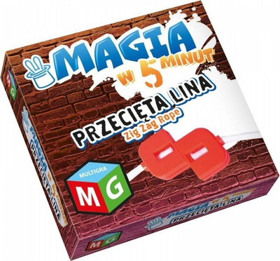 Сет магија Multigra Magic In 5 Minutes Cut Rope, за почетници, за деца и возрасни, шарен