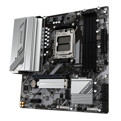 Pllakë amë Gigabyte B650M GAMING PLUS WF, Micro-ATX, DDR5, AMD AM5, e zezë