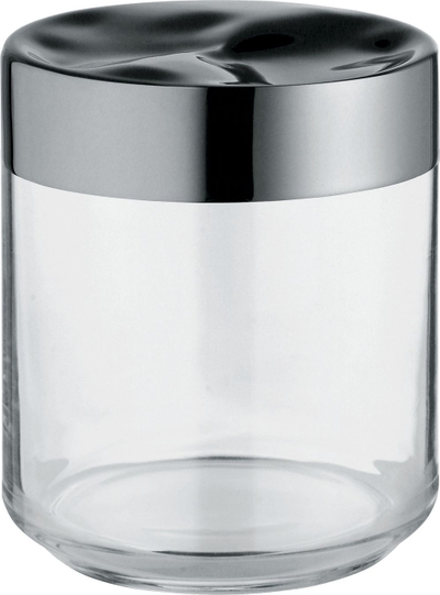Kuti kuzhine Alessi Julieta Kitchen Box, xham dhe çelik inox, e tejdukshme