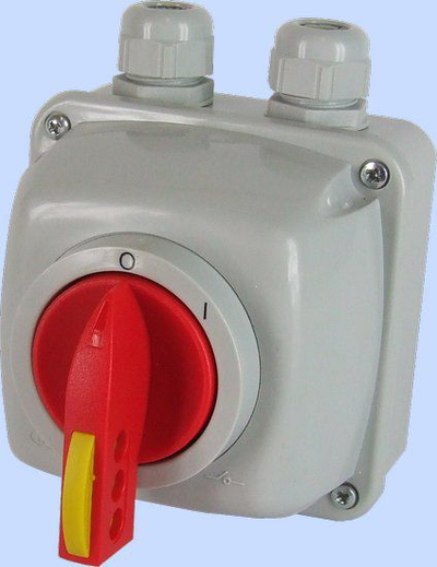 Çelës rrotullues Elektromet Łuk 16-13/5, 3P 16A, IP65, gri