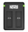 Karikues baterish Newell SDC USB Dual Channel për Kodak LB 015, 2 kanale, me ekran LED, i zi
