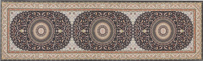 Tapet korridori oriental, 60x200 cm, poliestër, antirëshqitës, shumëngjyrësh