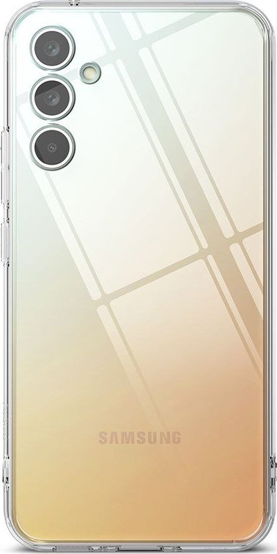 Mbrojtëse telefoni Ringke Fusion për Samsung Galaxy A34 5G, TPU polikarbonat, transparente, e kthjellët
