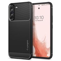 Mbështjellëse për Samsung Galaxy S22 Spigen Rugged Armor, e zezë