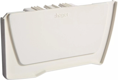 Kapak fundor Hager Direct Clipping Queraz GBD50100, plastik, RAL 9016, i bardhë
