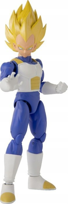 Колекционерска фигура Dragon Ball Dragon Stars Vegeta, 16 cm, со многу артикулации, повеќебојна