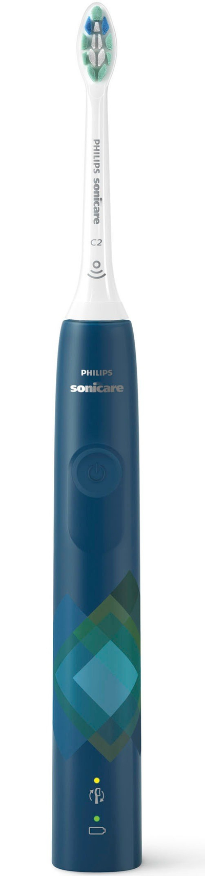 Furçë dhëmbësh elektrike Philips Sonicare 4100 HX3689/42, sonike, blu