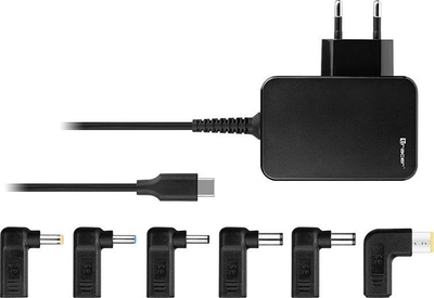 Adapter universal për laptop Tracer Prime, 65W, 7in1, i zi