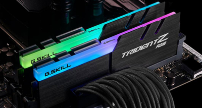 Memorie G.Skill Trident Z RGB, DDR4, 32 GB, 4600 MHz, CL20, F4-4600C20D-32GTZR