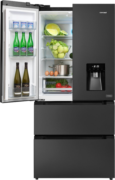 Frigorifer Concept Solution LA6683DS, 506L, French door, i zi