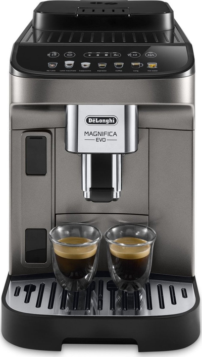Aparat kafeje DeLonghi Magnifica EVO ECAM290.81TB, automatik, sistem LatteCrema, kafe kokërr dhe e bluar, kafe i kafe