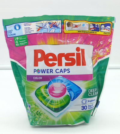 Detergjent me kapsula Persil Power Caps, 3 dhoma, për me ruajt ngjyrat