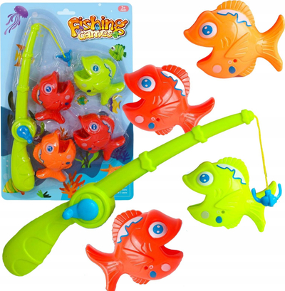 Set lodër peshkimi Magic Box Fishing For Fish, për fëmijë, shumëngjyrësh
